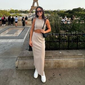 Brown Princess Polly Skirt Set TOP AND BOTTOM!!!